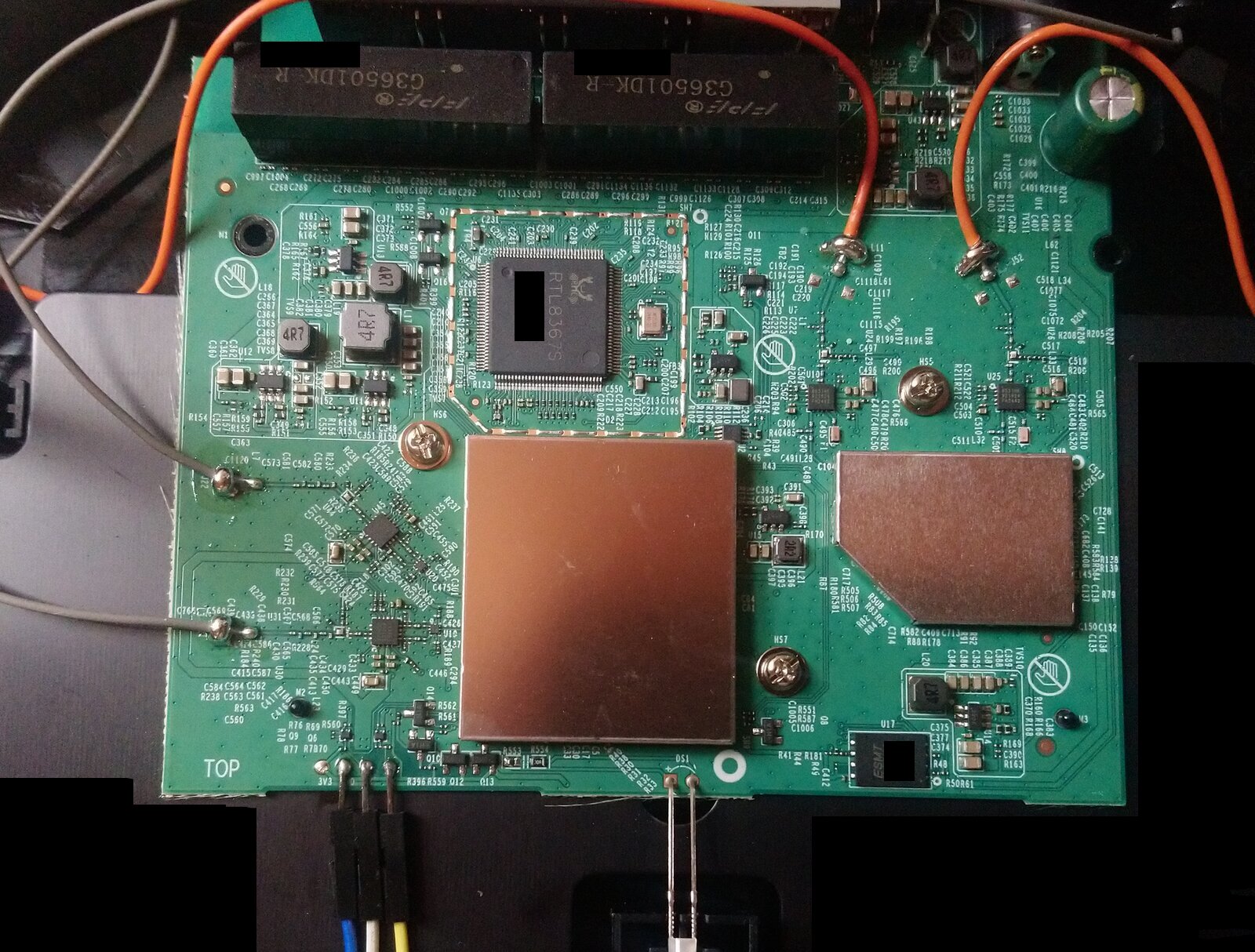 Top of the MR80X v2.20 board